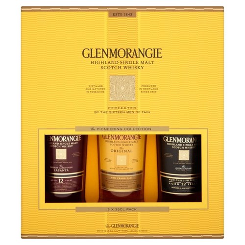 The Glenmorangie Pioneering Collection 3x 35cl - Perfect Gift